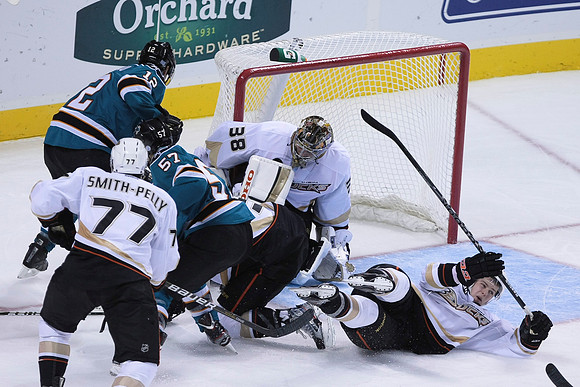 NHL: Anaheim Ducks at San Jose Sharks