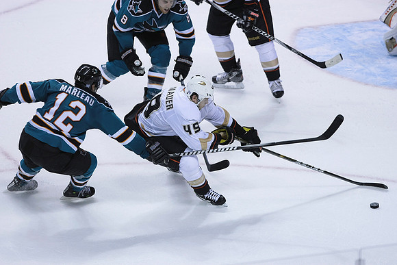 NHL: Anaheim Ducks at San Jose Sharks