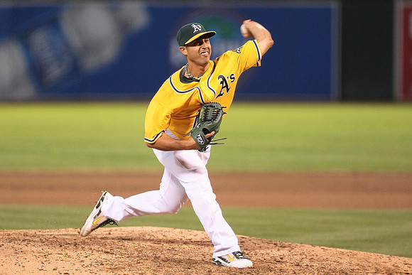 MLB: Toronto Blue Jays at Oakland Athletics