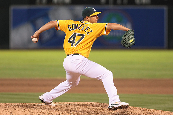 MLB: Toronto Blue Jays at Oakland Athletics