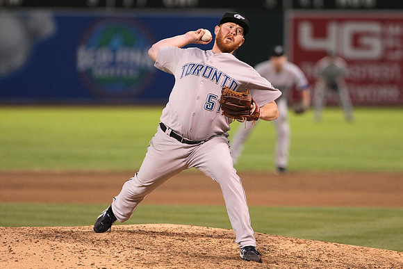 MLB: Toronto Blue Jays at Oakland Athletics