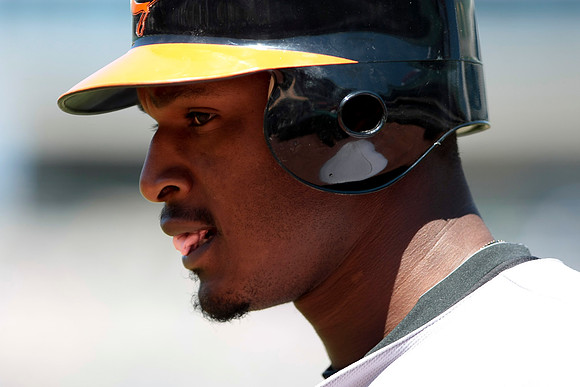 MLB: Baltimore Orioles at Oakland Athletics