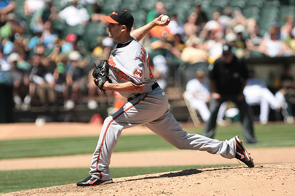 MLB: Baltimore Orioles at Oakland Athletics