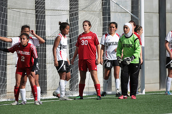 Women's Soccer: Skyline at CCSF