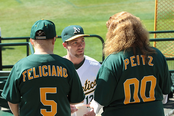 MLB: Texas Rangers at Oakland Athletics