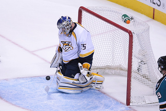 NHL: Nashville Predators at San Jose Sharks