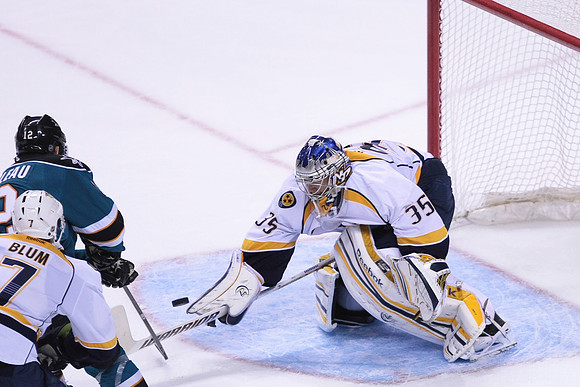 NHL: Nashville Predators at San Jose Sharks