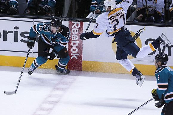NHL: Nashville Predators at San Jose Sharks