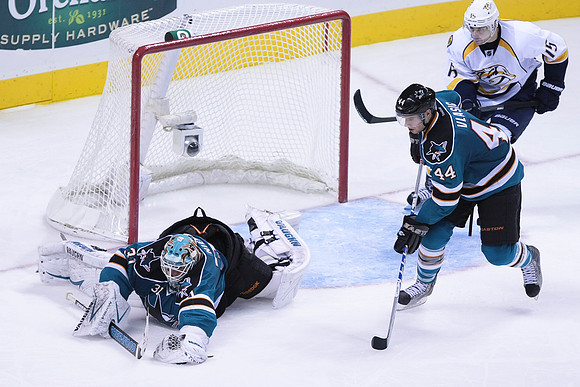 NHL: Nashville Predators at San Jose Sharks