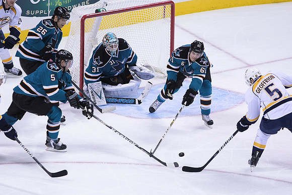 NHL: Nashville Predators at San Jose Sharks