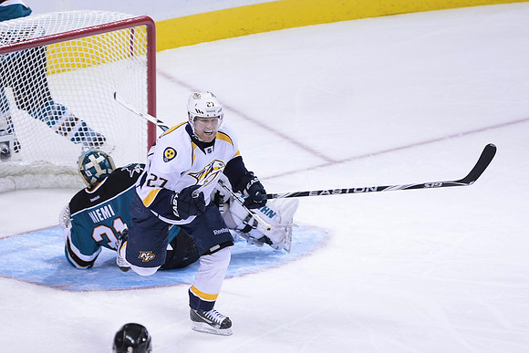 NHL: Nashville Predators at San Jose Sharks