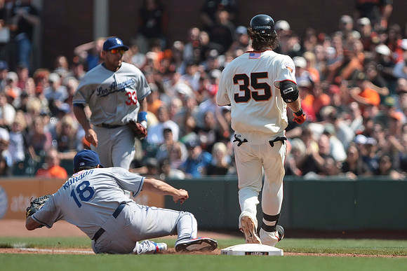 MLB: Los Angeles Dodgers at San Francisco Giants