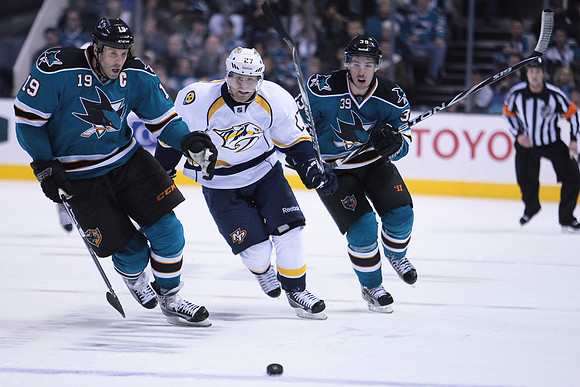 NHL: Nashville Predators at San Jose Sharks