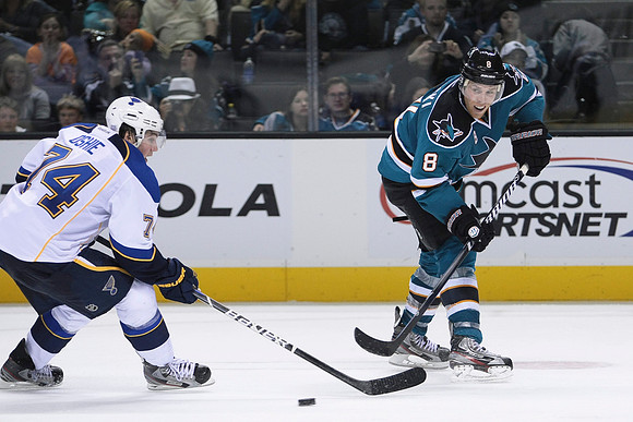 NHL: St. Louis Blues at San Jose Sharks