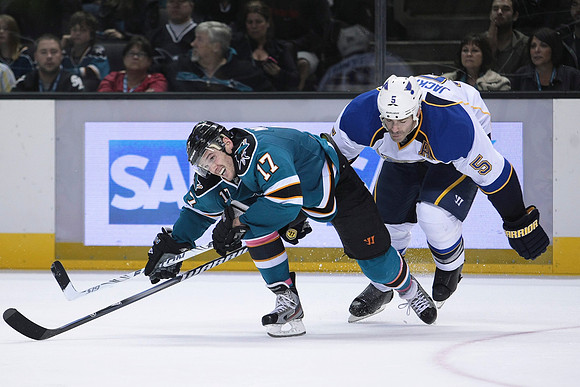 NHL: St. Louis Blues at San Jose Sharks