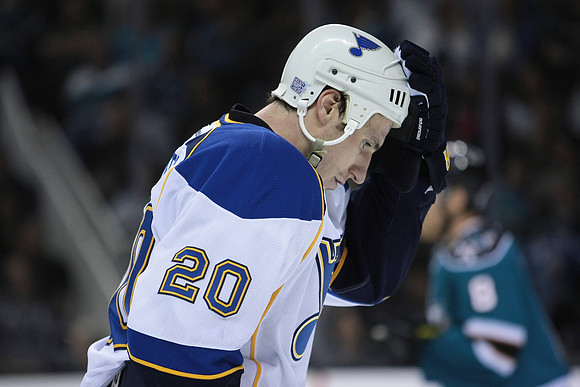 NHL: St. Louis Blues at San Jose Sharks