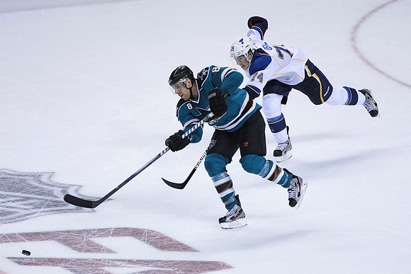 NHL: St. Louis Blues at San Jose Sharks