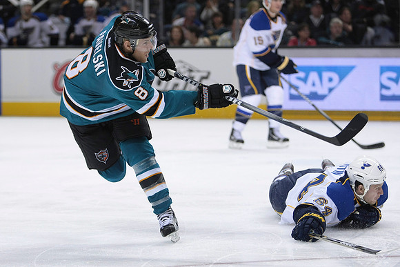 NHL: St. Louis Blues at San Jose Sharks