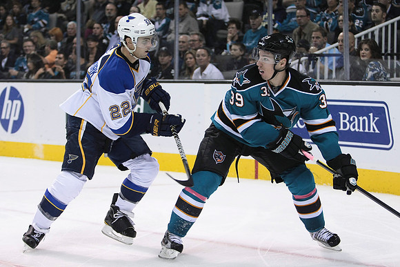 NHL: St. Louis Blues at San Jose Sharks