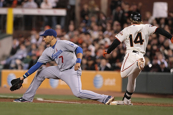 MLB: JUL 18 Dodgers at Giants