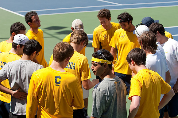 Cal Men's Tennis vs San Diego