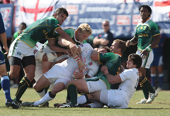 Rugby Sevens - England vs South Africa