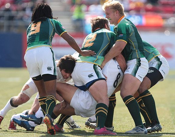 Rugby Sevens - England vs South Africa