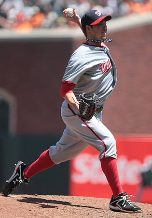 MLB: JUN 08 Washington Nationals at San Francisco Giants