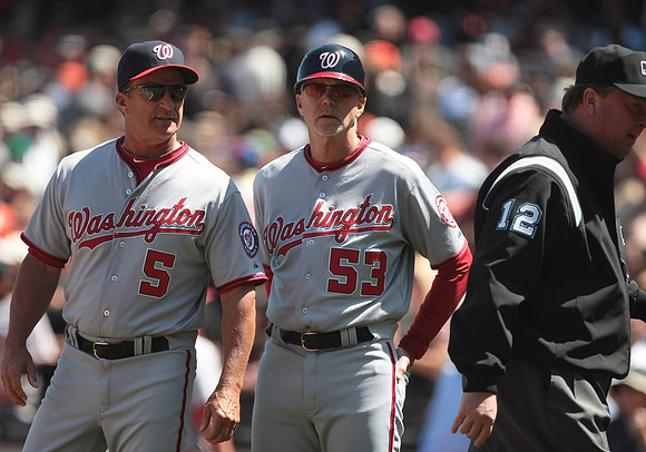 MLB: JUN 08 Washington Nationals at San Francisco Giants
