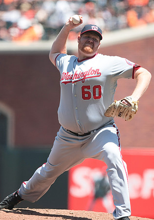 MLB: JUN 08 Washington Nationals at San Francisco Giants