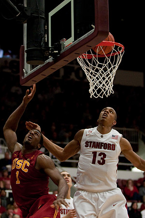 NCAA MEN'S BASKETBALL 2011 - Feb 19 - USC at Stanford