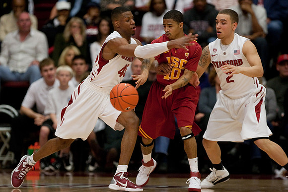 NCAA MEN'S BASKETBALL 2011 - Feb 19 - USC at Stanford