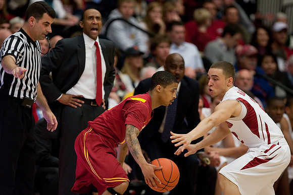 NCAA MEN'S BASKETBALL 2011 - Feb 19 - USC at Stanford