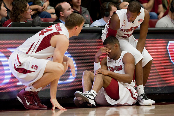 NCAA MEN'S BASKETBALL 2011 - Feb 19 - USC at Stanford
