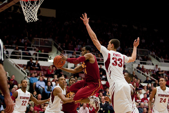 NCAA MEN'S BASKETBALL 2011 - Feb 19 - USC at Stanford