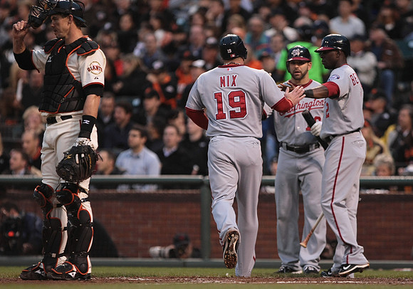 MLB: JUN 06 Washington Nationals at San Francisco Giants