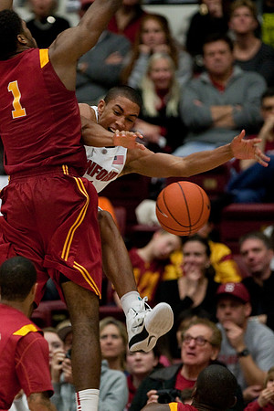 NCAA MEN'S BASKETBALL 2011 - Feb 19 - USC at Stanford