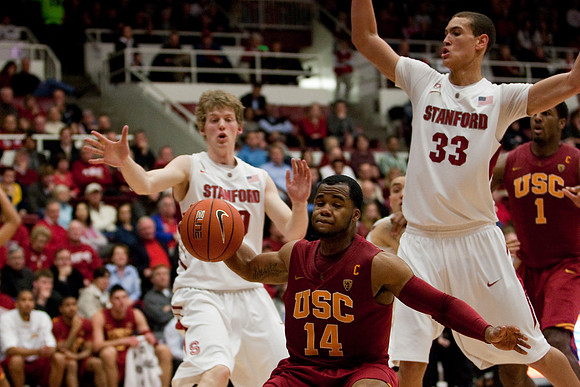 NCAA MEN'S BASKETBALL 2011 - Feb 19 - USC at Stanford