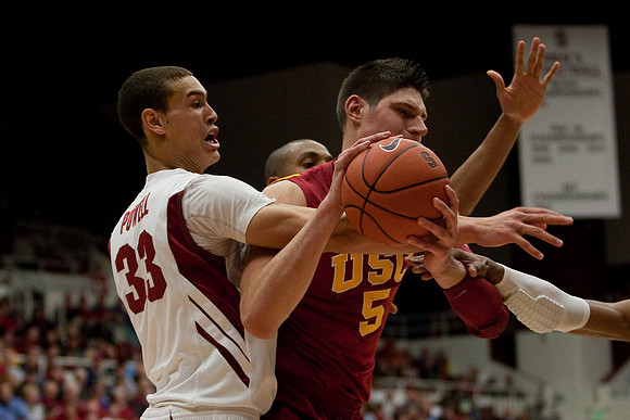 NCAA MEN'S BASKETBALL 2011 - Feb 19 - USC at Stanford