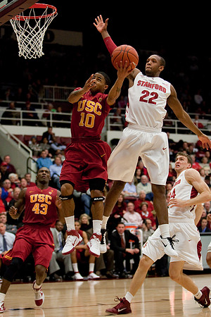 NCAA MEN'S BASKETBALL 2011 - Feb 19 - USC at Stanford
