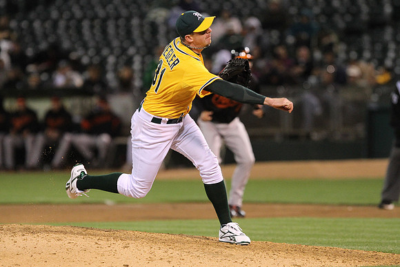 MLB: Baltimore Orioles at Oakland Athletics