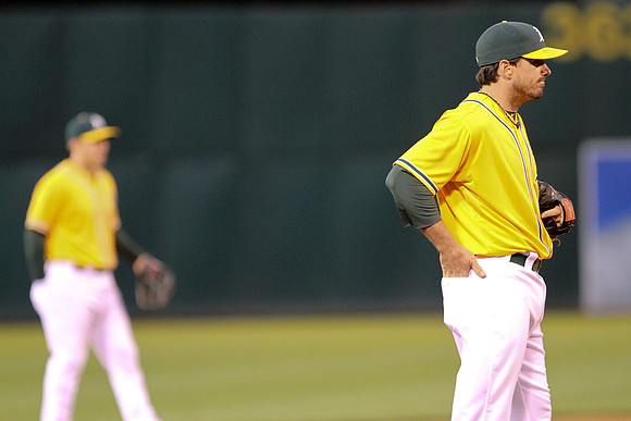 MLB: Baltimore Orioles at Oakland Athletics