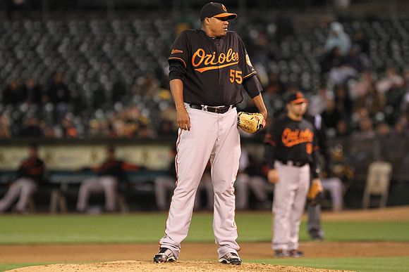 MLB: Baltimore Orioles at Oakland Athletics