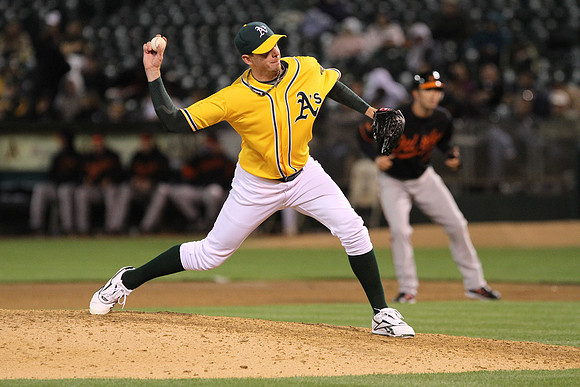 MLB: Baltimore Orioles at Oakland Athletics