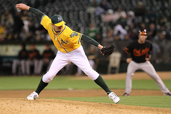 MLB: Baltimore Orioles at Oakland Athletics