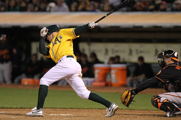 MLB: Baltimore Orioles at Oakland Athletics