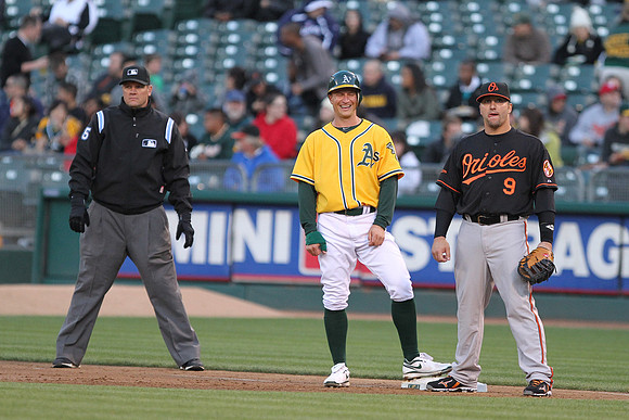MLB: Baltimore Orioles at Oakland Athletics