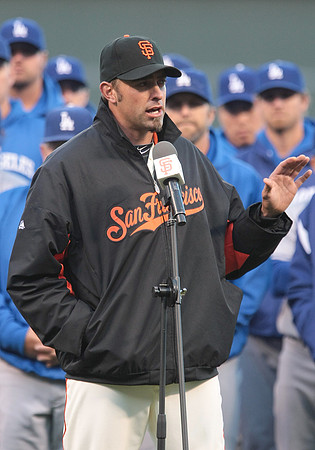 MLB: APR 11 Dodgers at Giants