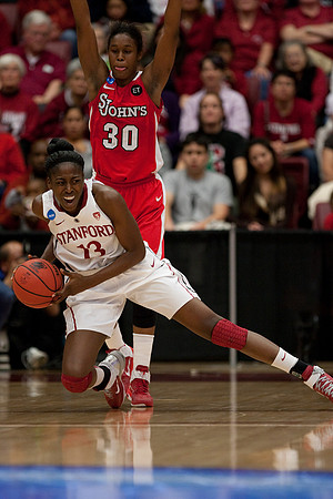 NCAA WOMEN'S BASKETBALL 2011 - March 21 - Stanford vs St. John's