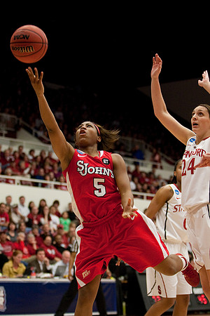 NCAA WOMEN'S BASKETBALL 2011 - March 21 - Stanford vs St. John's